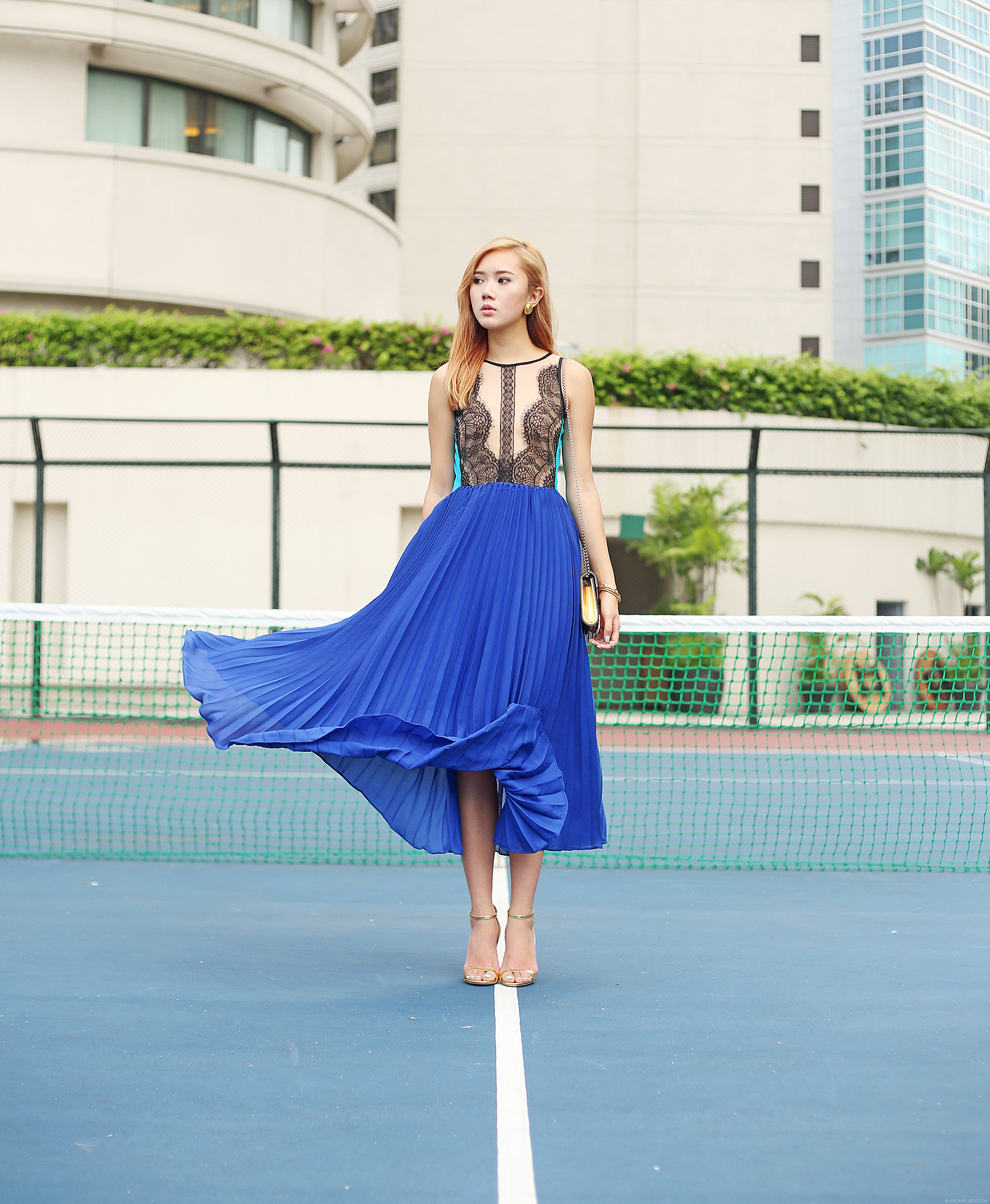 StyleMoi Lace Dress on itscamilleco.com