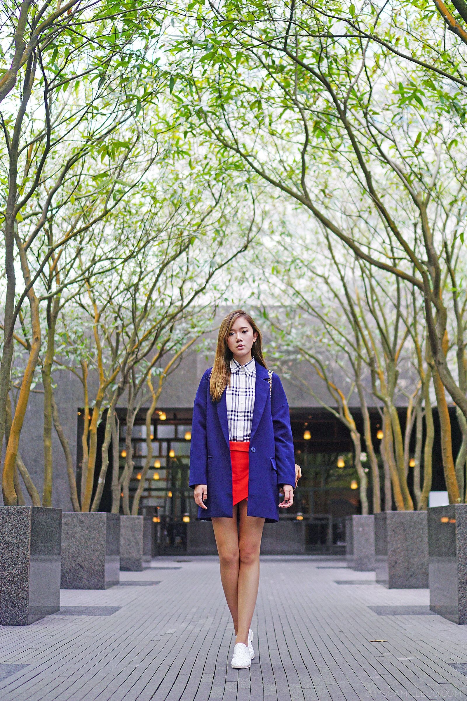 Preppy Fashion Featuring Chanel Backpack, Front Row Shop Blazer, Burberry and more | Camille Co