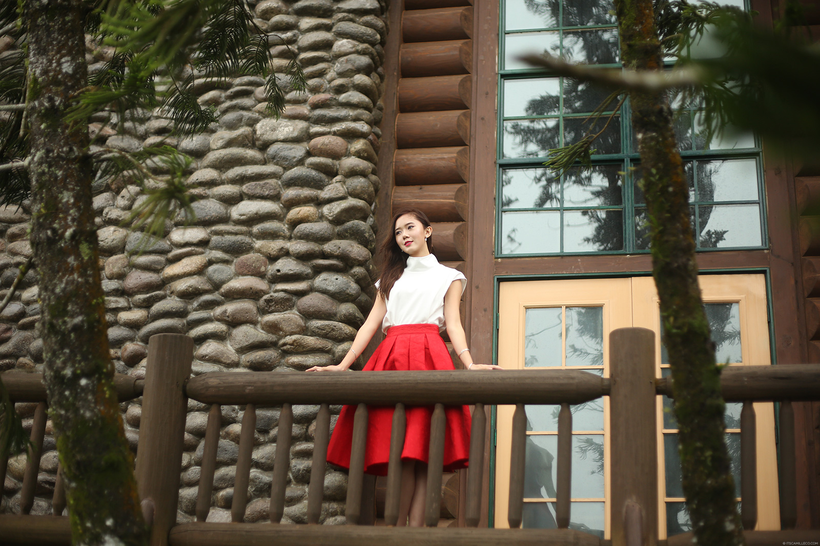 Holiday Fashion: Details Top, Oasap Skirt, Alexander Wang heels | www.itscamilleco.com