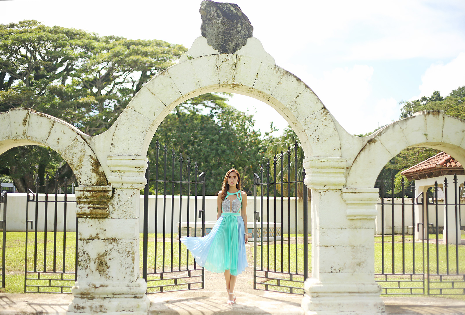 Plaza De Espana Guam, She Inside Dress | www.itscamilleco.com