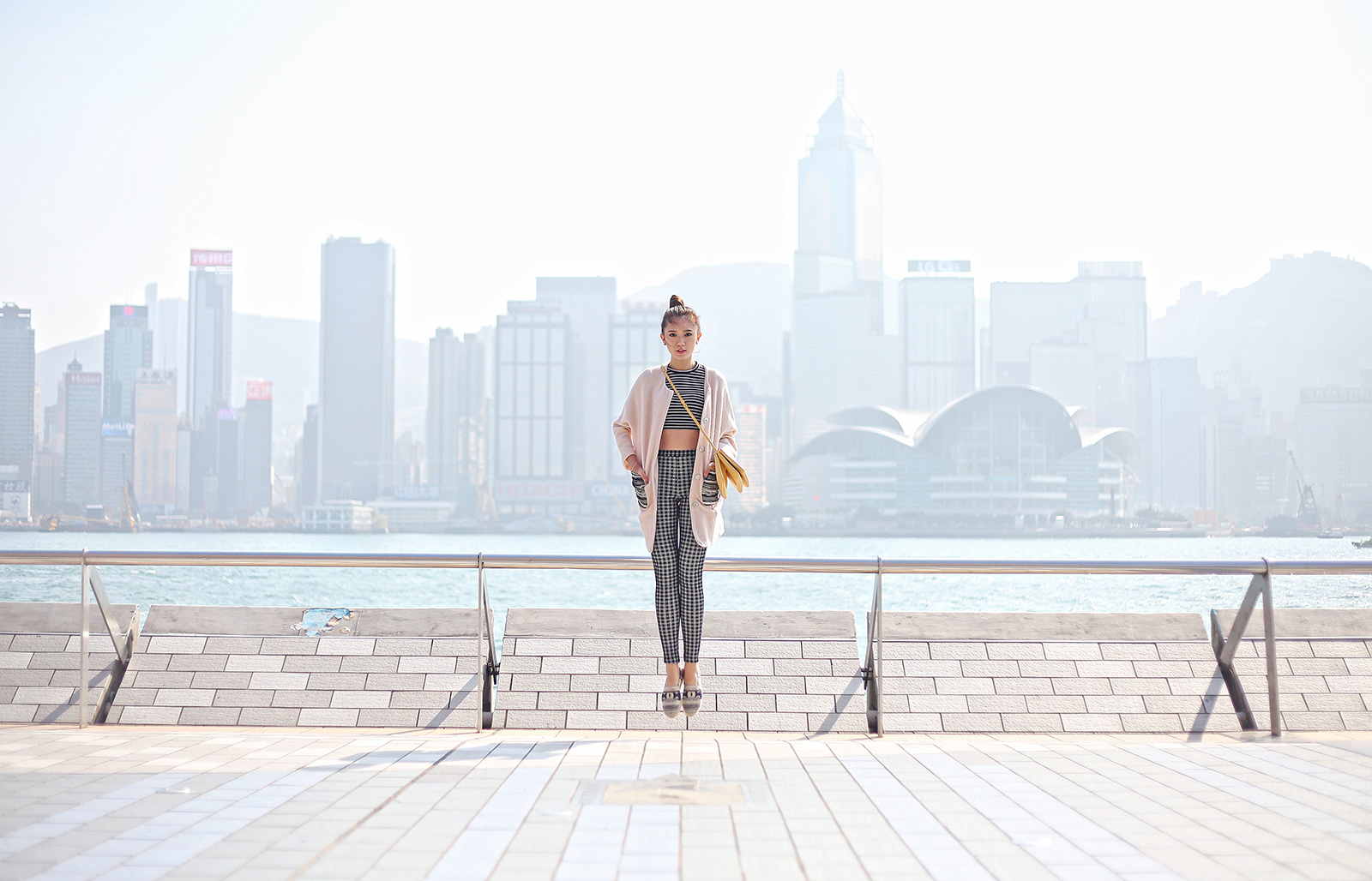 Jovonna London Coat, Topshop Top and Leggings | www.itscamilleco.com