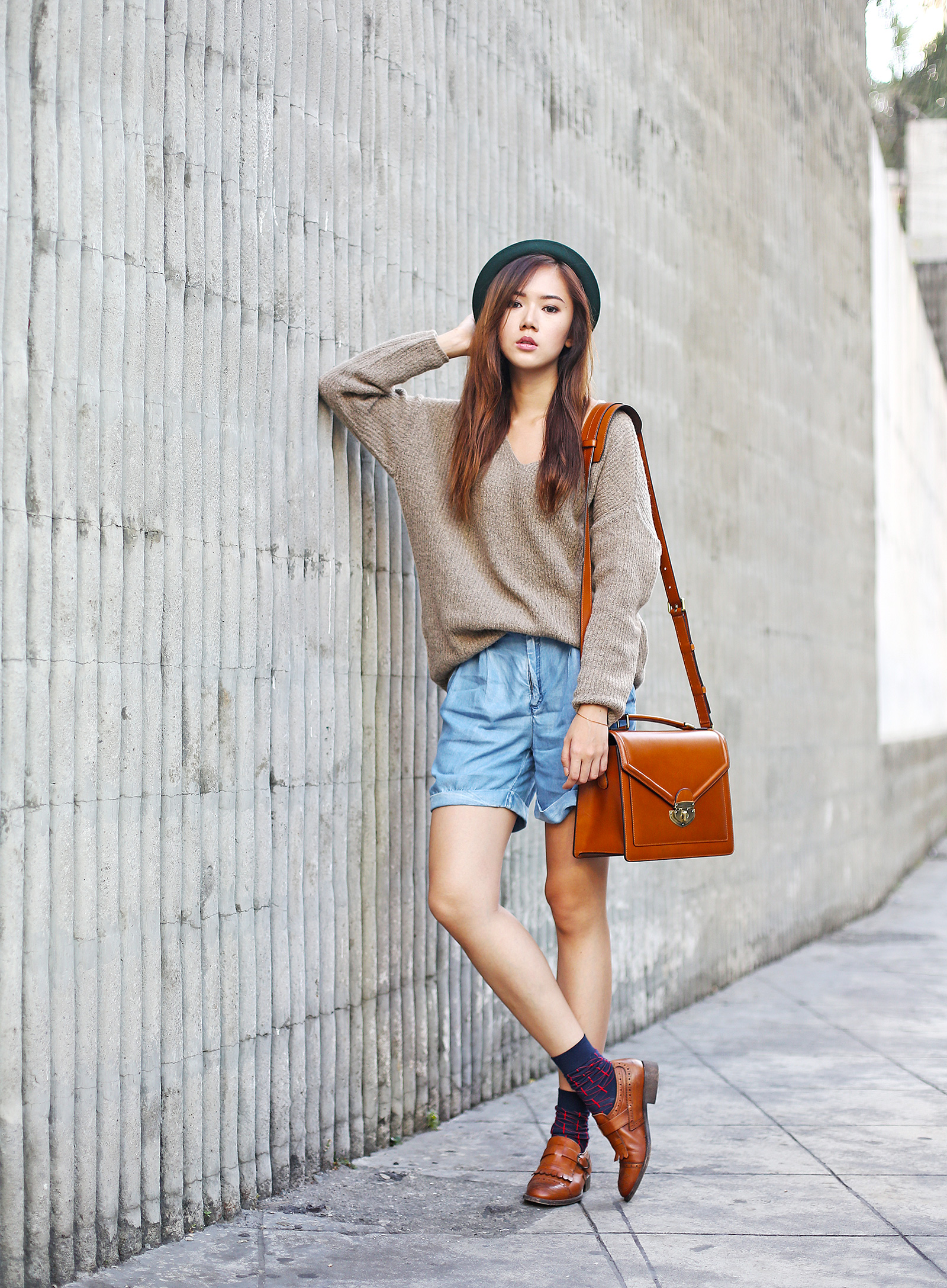 Androgynous Look Featuring Fablo, Mango, Happy Socks, Johansen Camera Bag | www.itscamillecom.com