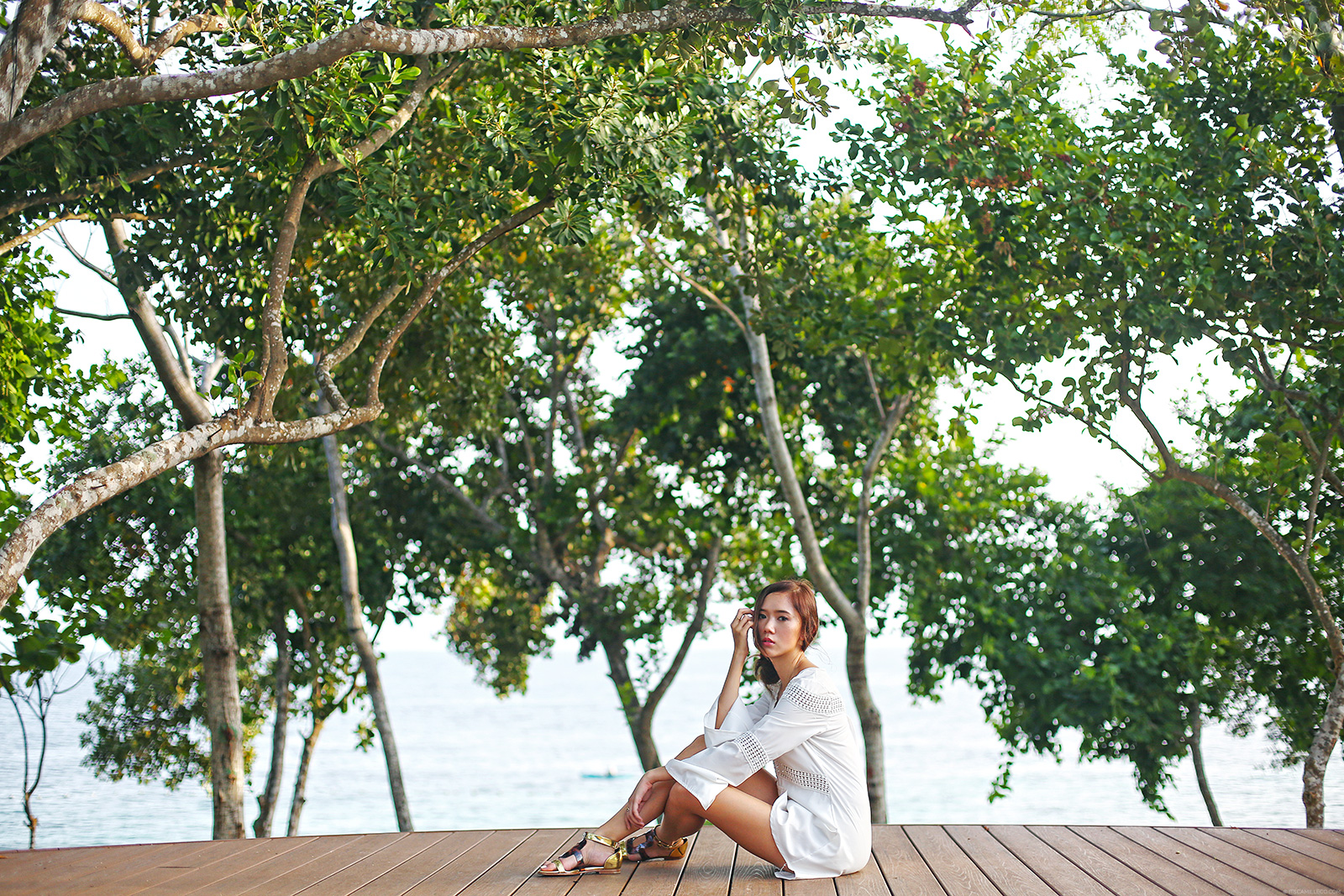 She Inside tunic, Rupert Sanderson sandals at Amorita Bohol | www.itscamilleco.com