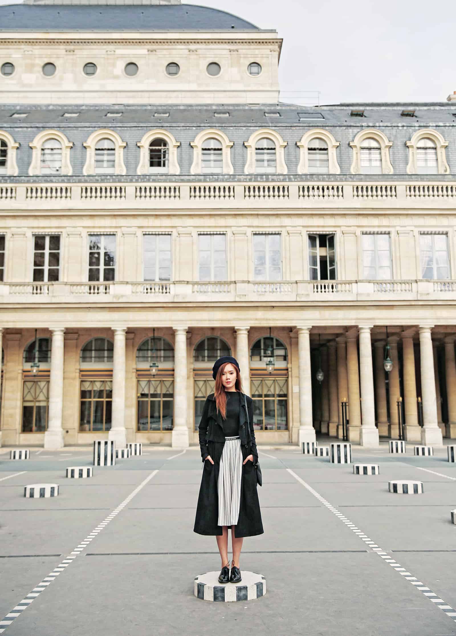 Striped Fashion At Palais Royal | www.itscamilleco.com